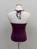 Ponz Ribbed Halterneck Sleeveless