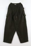 Fleece banding cargo pants