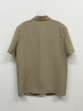 Log 3 Button Overfit Half Jacket