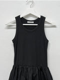 Mix Layered Long One Piece