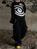 Mohair tornado knit