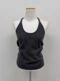 Berry Wool Halterneck Bustier