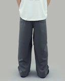 Para one-tuck slacks