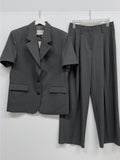 [Setup Available] Blan Two-Tuck Wide Slacks