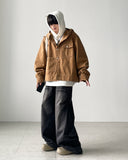 Bell Stitch Work Hood Jacket