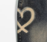 SWAY HEART DENIM PT