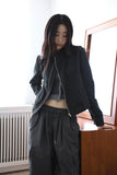 Wide button cargo pants