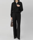 Modern Collar Knit Set-up