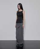 Braided Asymmetrical Sleeveless