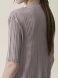 [Premium] Issey Pleated Half Pola One-Piece
