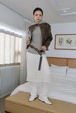 Net hijab knit hoodie