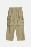 Den Belted Strap Cargo Pants