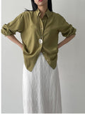 Charlotte Silky Loose-Fit Shirt