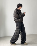 Peter Crop Leather Jacket