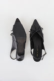 Twist Leather Mule