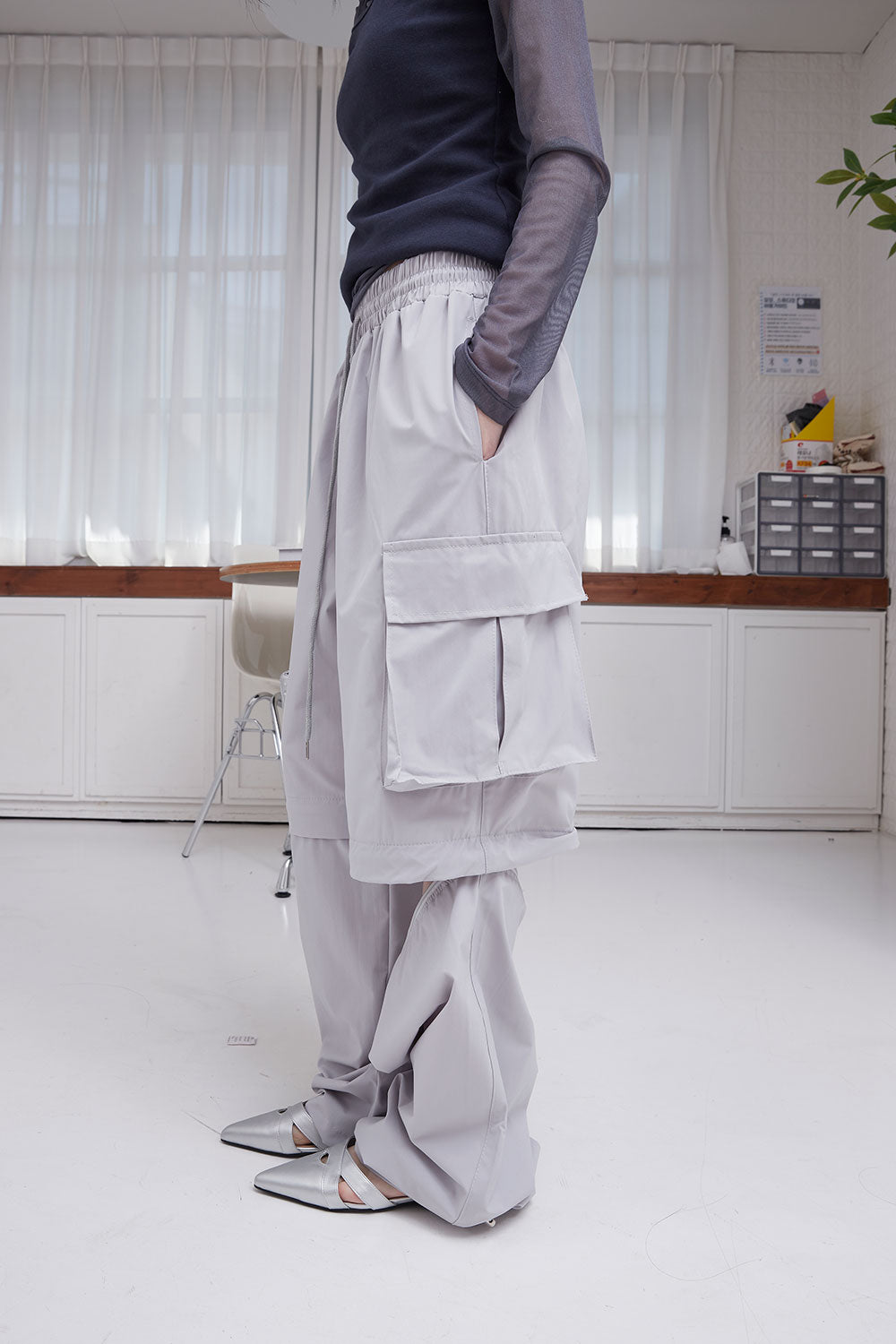 【COLOR iN ID】Zipper detachable cargo pants 00036_7227f846-e822-4510-a474-