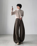 Weaver Half-Neck Knit T-Shirt