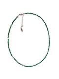 GREEN LAYER BEADS NECKLACE