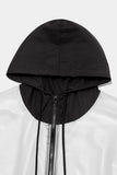 Translucence plastic zip-up