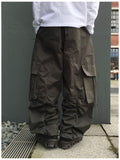 Looker Shirring Cargo Cotton Pants