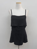 Attention Pleated Layered Bustier