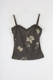 Flower Mesh Blanc Sleeveless