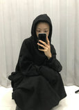 CROP TURTLE HOODIE