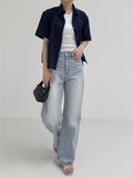 930 Washing Semi-Wide Denim