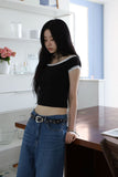 Manny thin wide denim