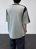 Artwork Logo Color Matching Short Sleeve T-shirt