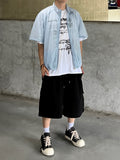 Two-Tuck Bermuda Cargo Sweatpants