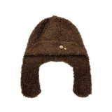 Ear Flap Button Beanie