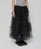 Tulle Layered Long Skirts