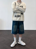 Dream waffle loose-fit knit