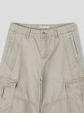 Barz Cut Curved Wide Pants
