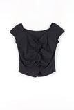 Liz Check Frill Blouse