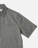 Into Seersucker Crop Short Sleeve Shirt