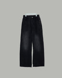 fouard wide denim pants