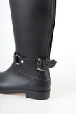 two belt rain boots