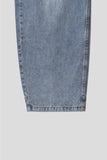 Lef Two-Pocket Curved Denim Pants
