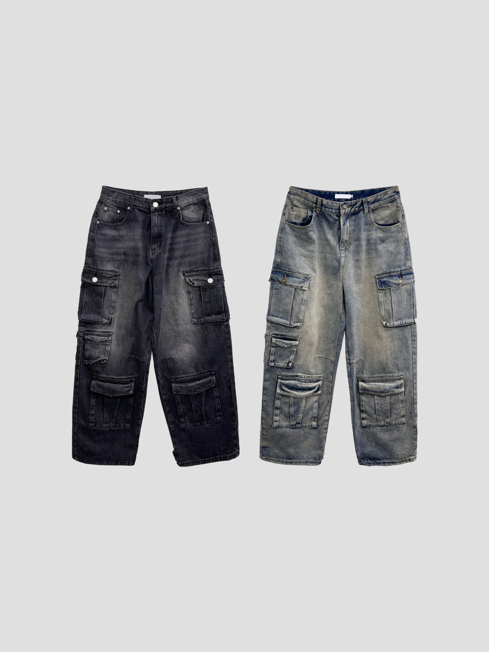 【DISCERNMENT】Millie utility washed denim jeans DISCERNMENT (ディーサーメント) - ミリユーティリティ