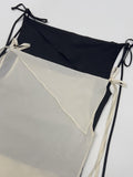 Draw Strap Nylon Bustier