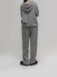 Uni Ribbed Knit Setup Pants