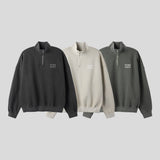 Workshop Pigment Half Zip-up