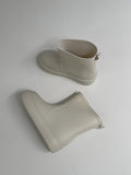 Atom round ankle rain boots