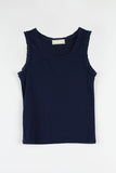 You shirring sleeveless