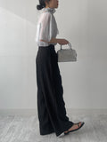 Puff Organza Half Blouse
