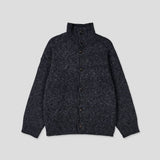 Meno High Neck Polar Knit Cardigan