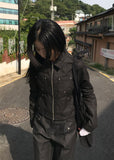 RIVET LINE DENIM JACKET