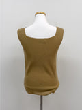 Momo Square Neck Knit Sleeveless